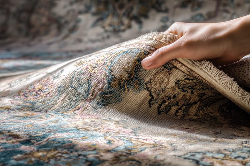 Silk Rug Restoration